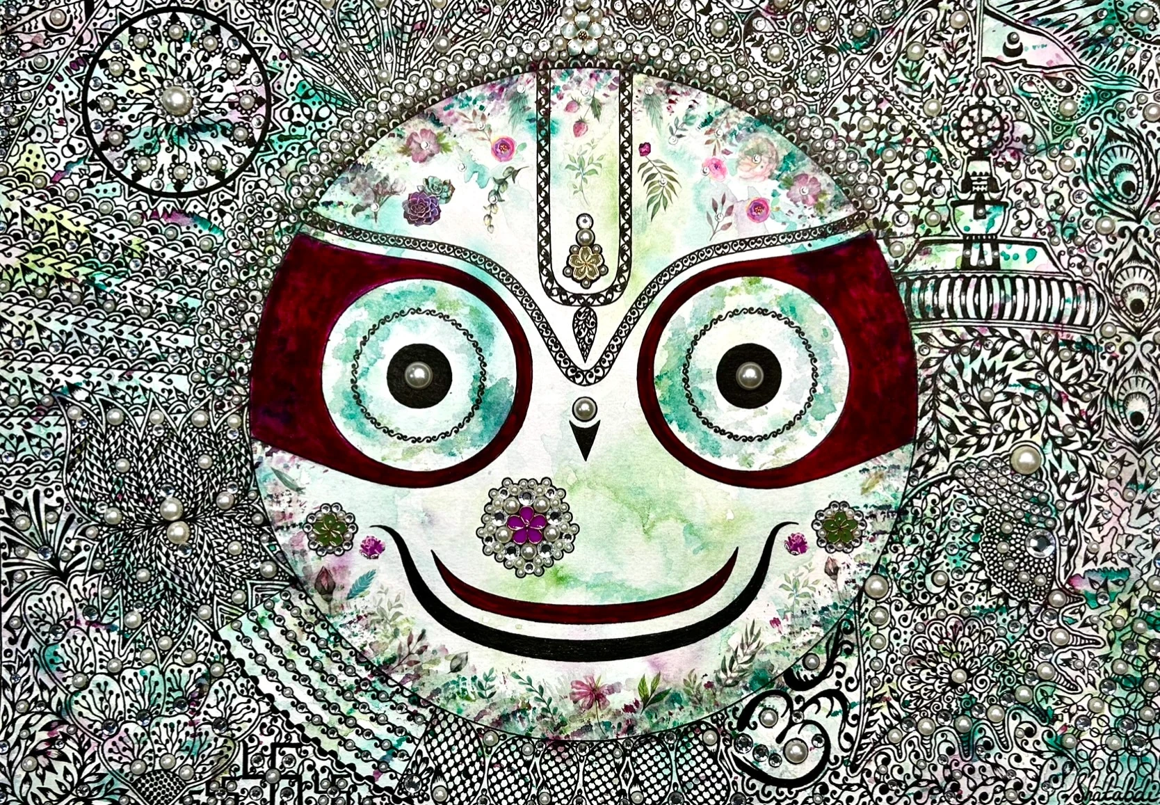 Jagannath, artwork by Shatabdi Mandal