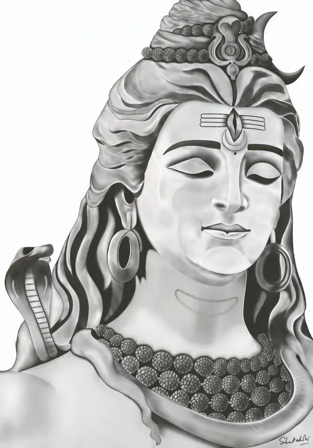 The Omnipotent, artwork by Shatabdi Mandal